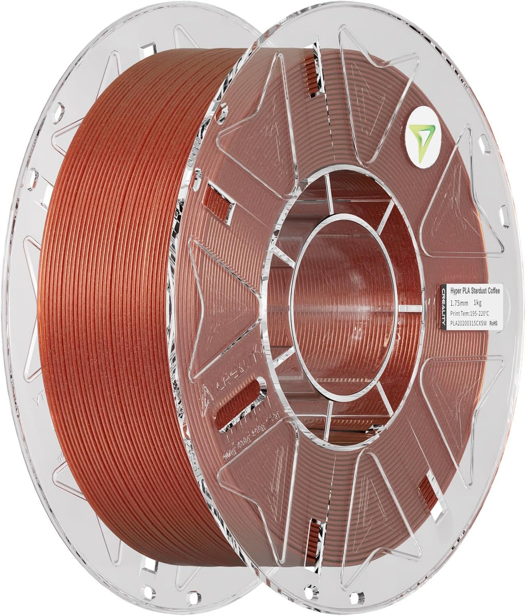 Creality Hyper PLA Filament 1.75mm, Black, 4-Pack, 4KG