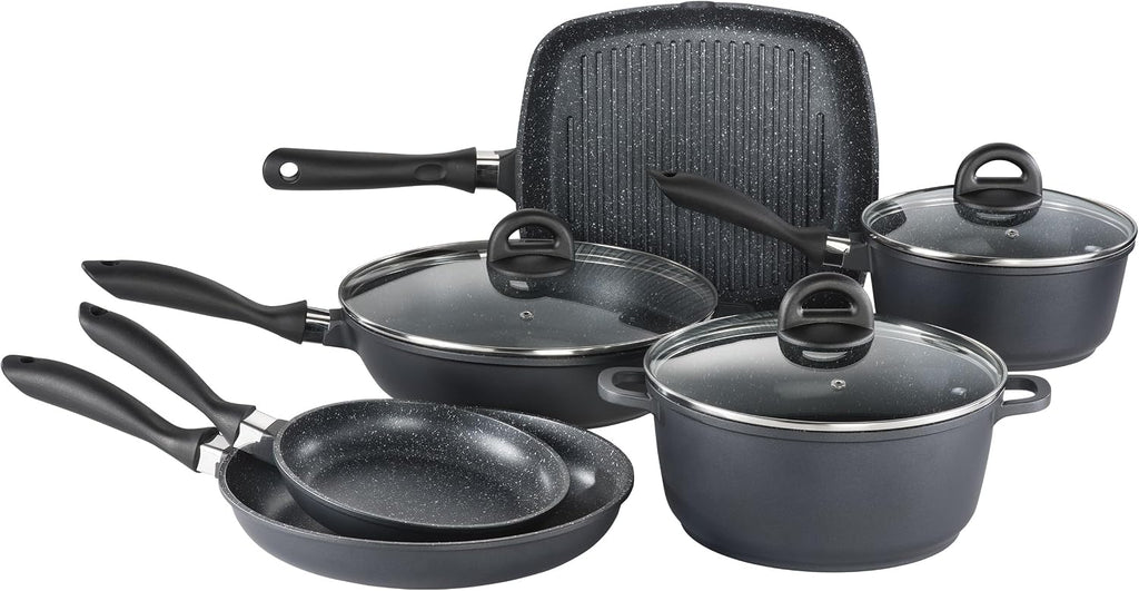 Cuisine::pro Stone Cookware Set, Non-Stick, Toxin-Free, 9 Piece