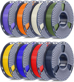 SUNLU PLA Filament 1.75mm, 250g Spool Bundle, 3D Printer Filament