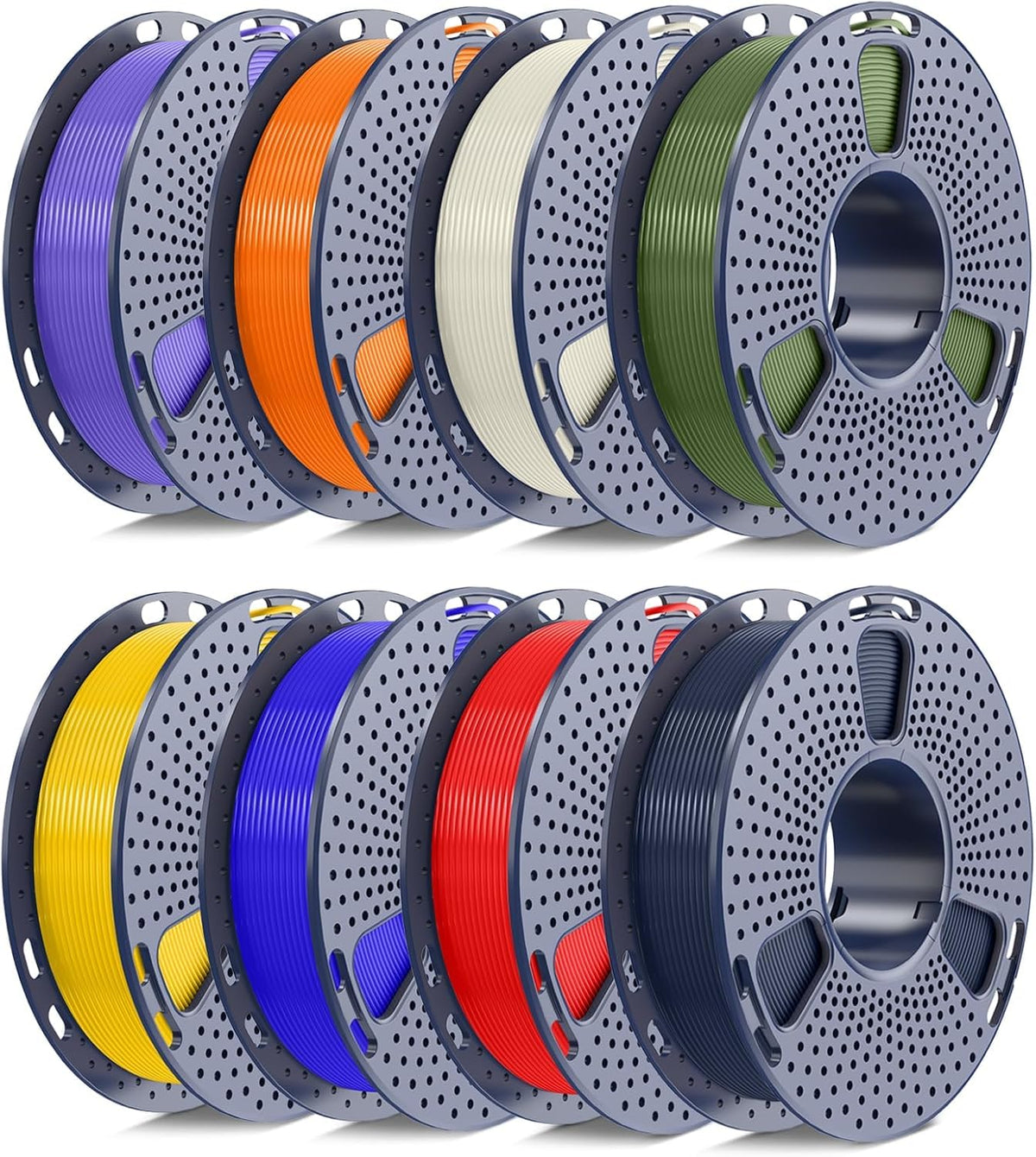 SUNLU PLA Filament 1.75mm, 250g Spool Bundle, 3D Printer Filament