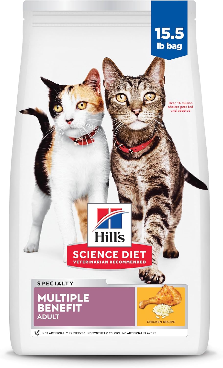 Hill's Science Diet Adult 1-6 Multiple Benefit Dry Cat Food