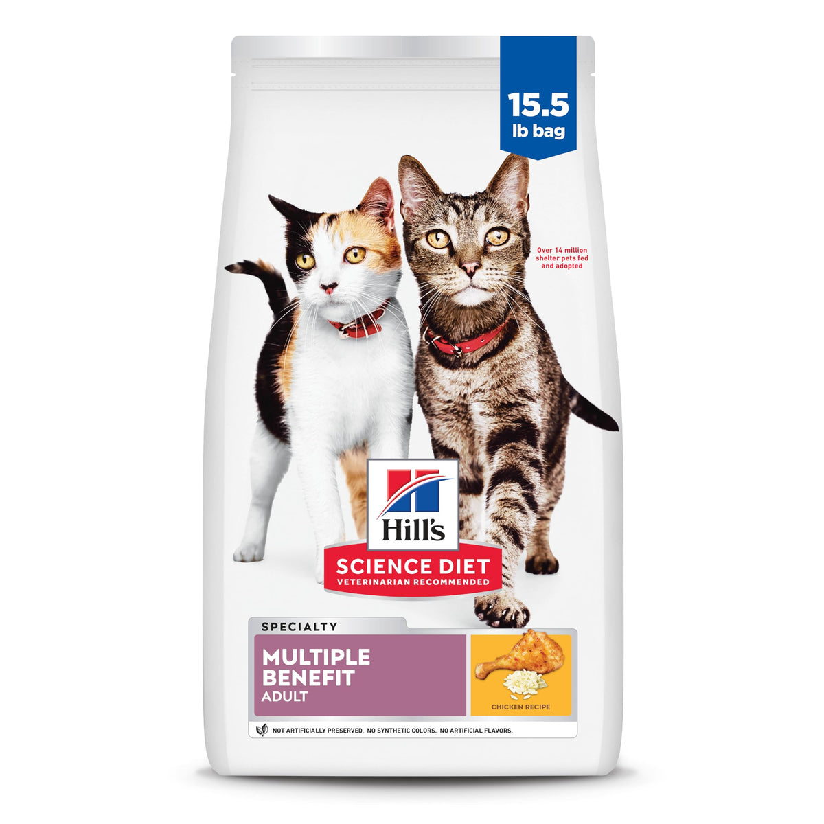 Hill's Science Diet Adult 1-6 Multiple Benefit Dry Cat Food