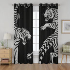 Sun Leopard Curtains 2 Panels, Sunburst Cheetah Blackout Curtains