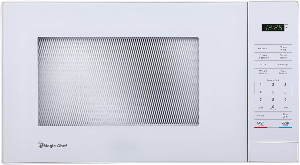 1.1 cu. ft. Countertop Microwave Oven in White