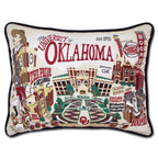 Catstudio Texas A&M Aggies Hand Embroidered Throw Pillow