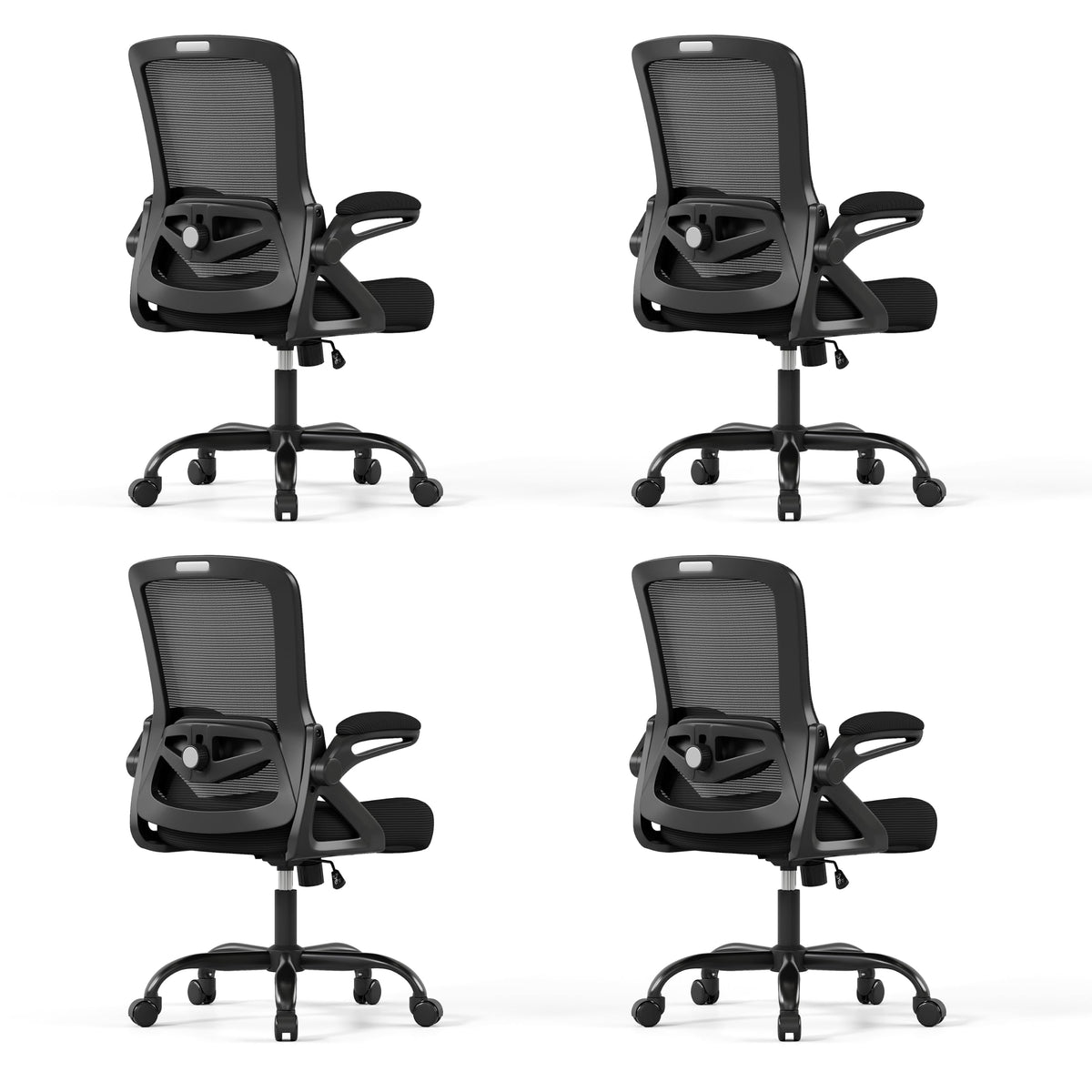 Ergonomic Office Chair Desk Chair with Adjustable Lumbar Support