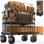 Sekey 400L Double-Decker Wagon, 500 lb Capacity, 50 in Extender
