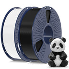 SUNLU PLA Plus Filament 1.75mm, 10KG Bundle, Black & White