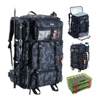 Goture 72L Fishing Tackle Backpack with Cooler & 4 3700 Tackle Boxes