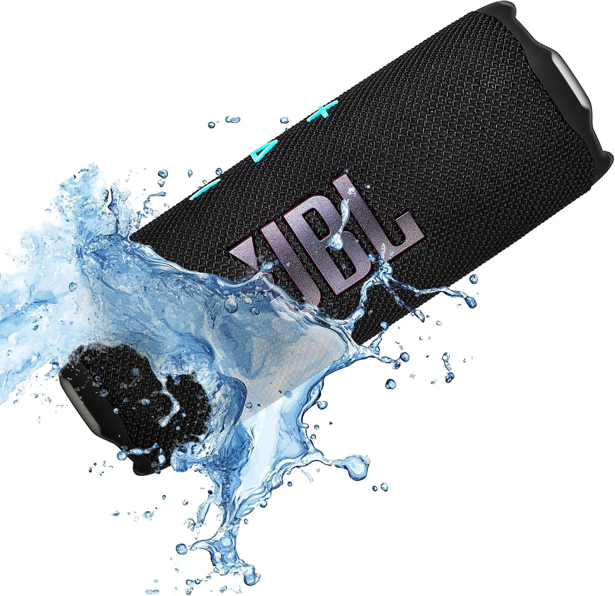JBL Flip 7 Portable Bluetooth Speaker (Funky) | Bold Pro Sound with AI Sound Boost, 16-Hour Playtime, IP68 Waterproof & Dustproof, Auracast Multi-Speaker Pairing + Travel Case
