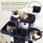 Globlazer Giant Tall Heavy Duty Cat Tower for Indoor Large Cats, F83B