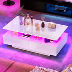YITAHOME LED Coffee Tables for Living Room