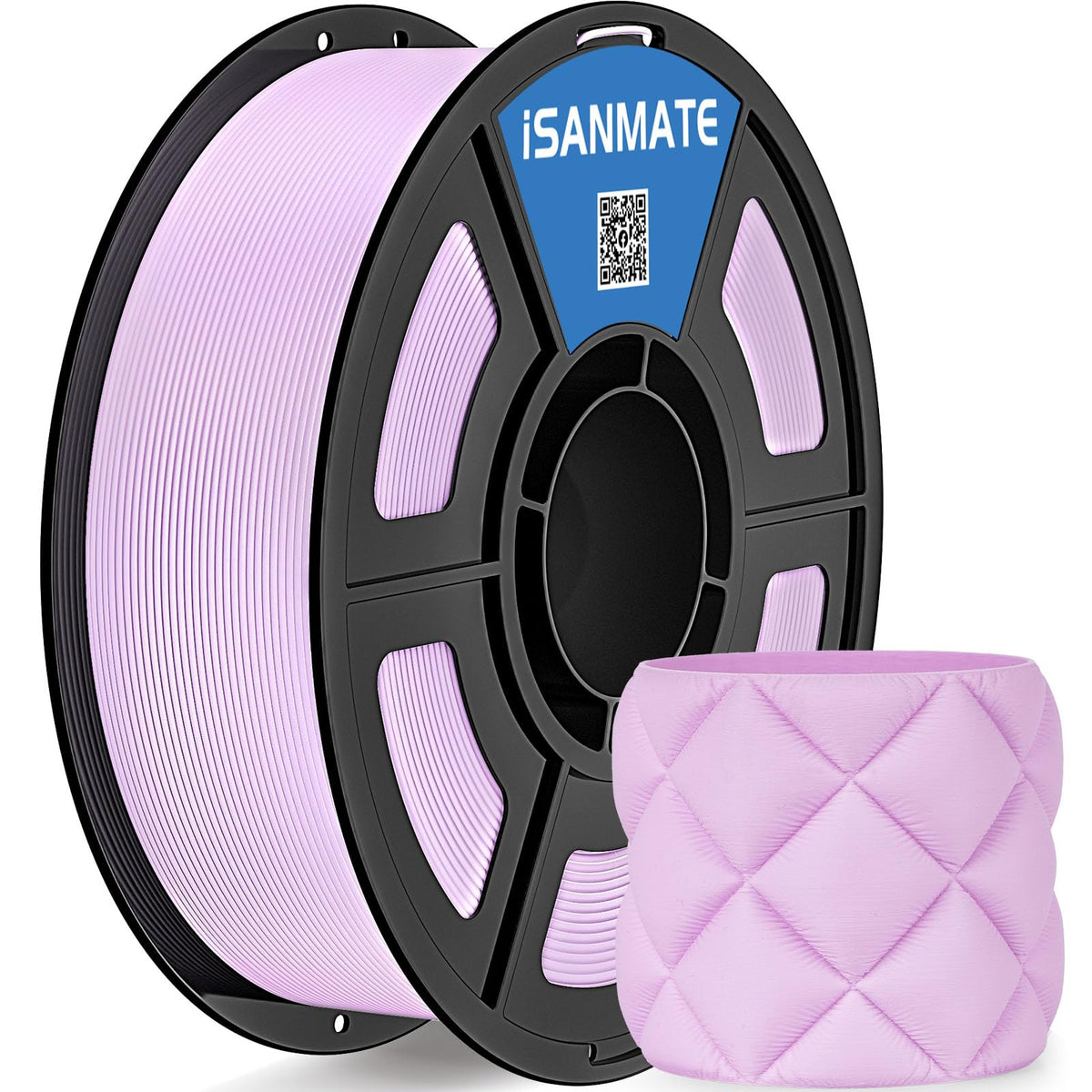 iSANMATE 16KG Matte PLA Filament Bundle 1.75MM 30-300mm/s for Bambu Lab