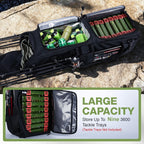 Goture 61L Large Fishing Backpack Tackle Bag, 3-Layer without Box