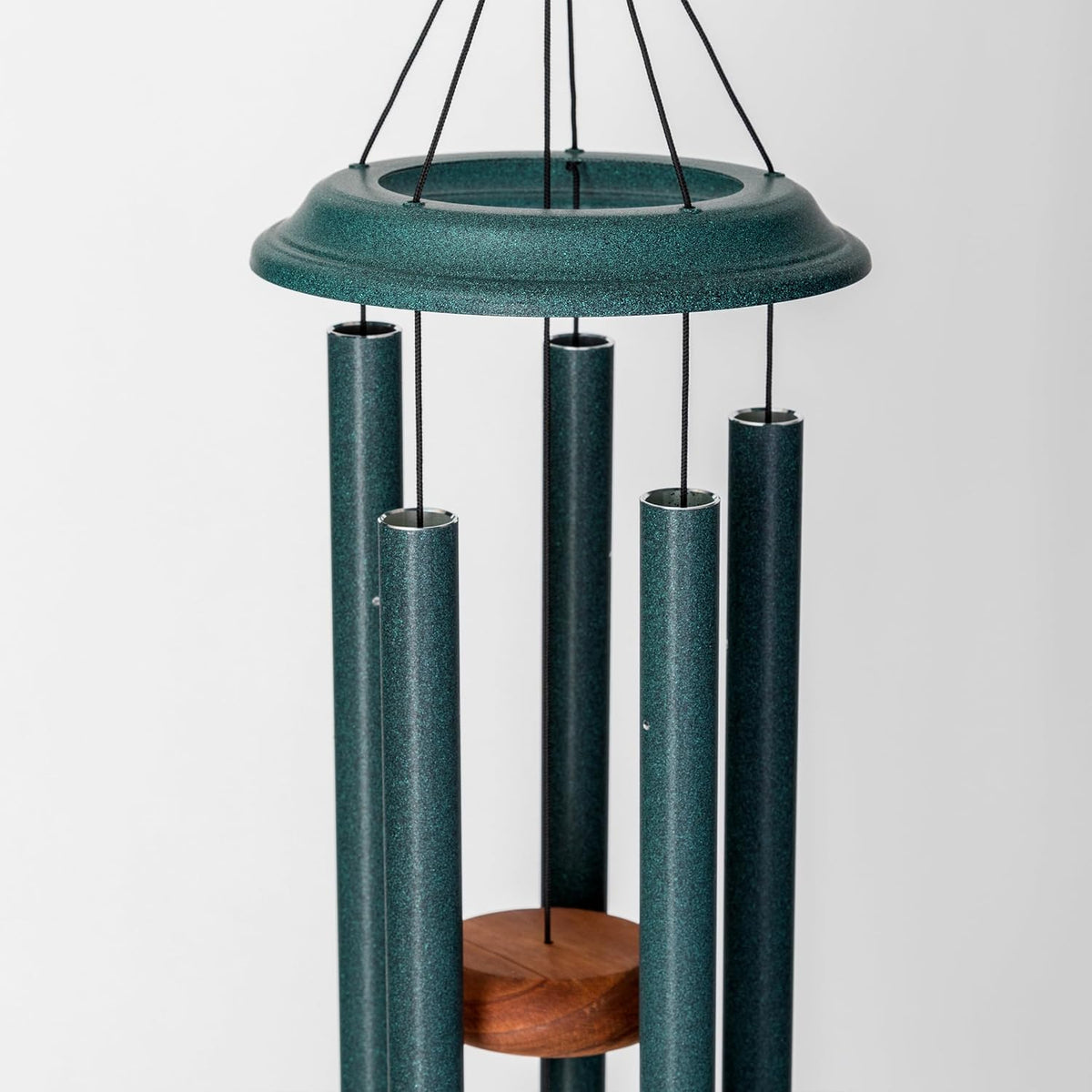 Shenandoah Melodies by Wind River - 29 inch Green Wind Chime for Patio, Backyard, Garden, and Outdoor décor (Aluminum Chime) Made in the USA