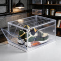 BROVIEW XX-Large Shoe Sneaker Storage Boxes for Size 14, 12 Pack Shoe Boxes