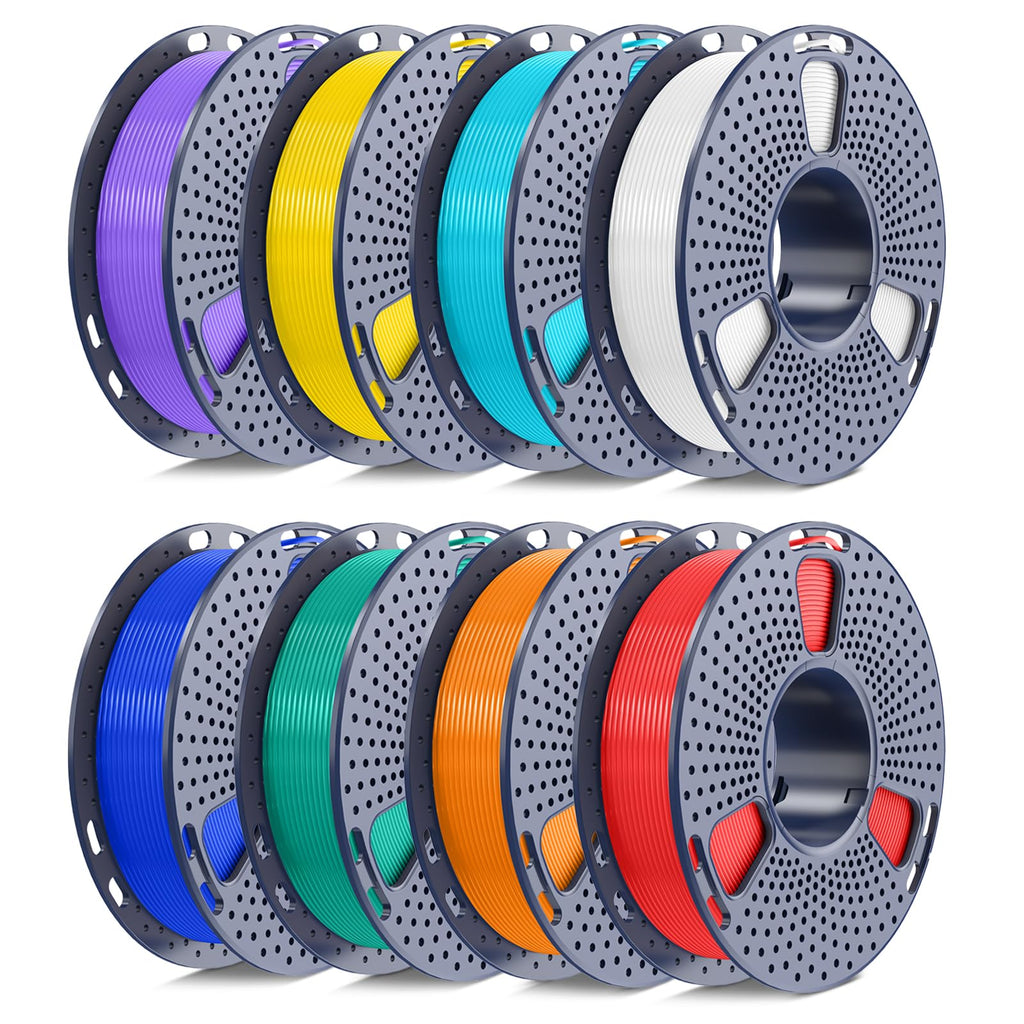 SUNLU PLA Filament 1.75mm, 250g Spool Bundle, 3D Printer Filament