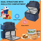 MATEIN Fishing Backpack, Tackle Storage Bag with Rod Holders & Cooler