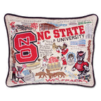 Catstudio Texas A&M Aggies Hand Embroidered Throw Pillow