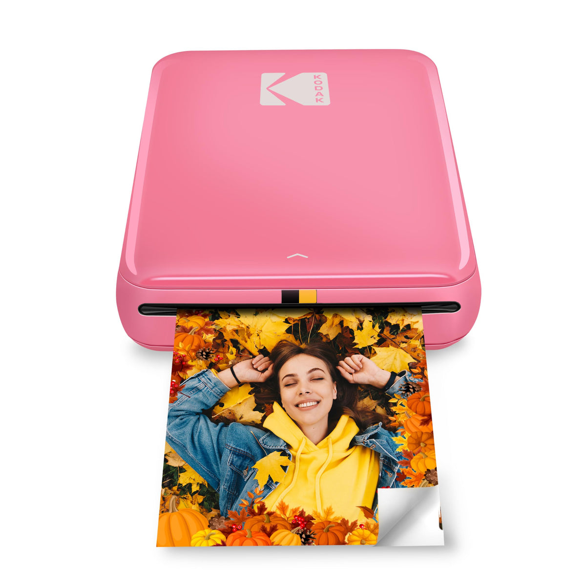 Kodak Step Instant Color Photo Printer with Bluetooth/NFC, ZINK Technology & Kodak App for iOS & Android (Pink) Starter Bundle