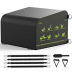 Hip Thrust Box Multifunctional Angled Glute Box for Hip Strength Ab Workout