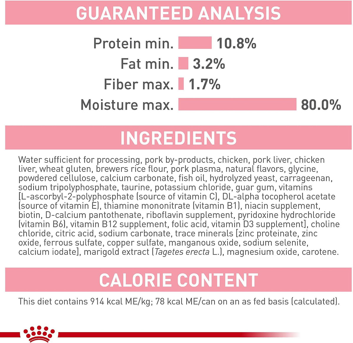 ROYAL CANIN Feline Health Nutrition Kitten Loaf in Sauce Cat Food, 3 oz (Pack of 24)
