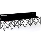 QuickPlay Pro 6-Seater Team Bench with Canopy Shelter - Sideline