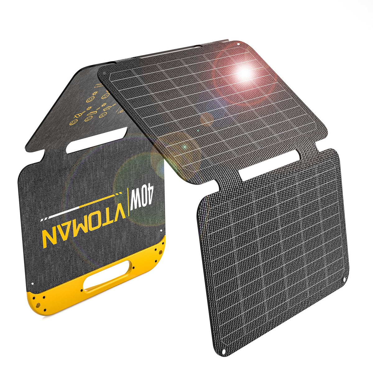 VTOMAN VS200 200W 19V Portable Solar Panel for Power Station