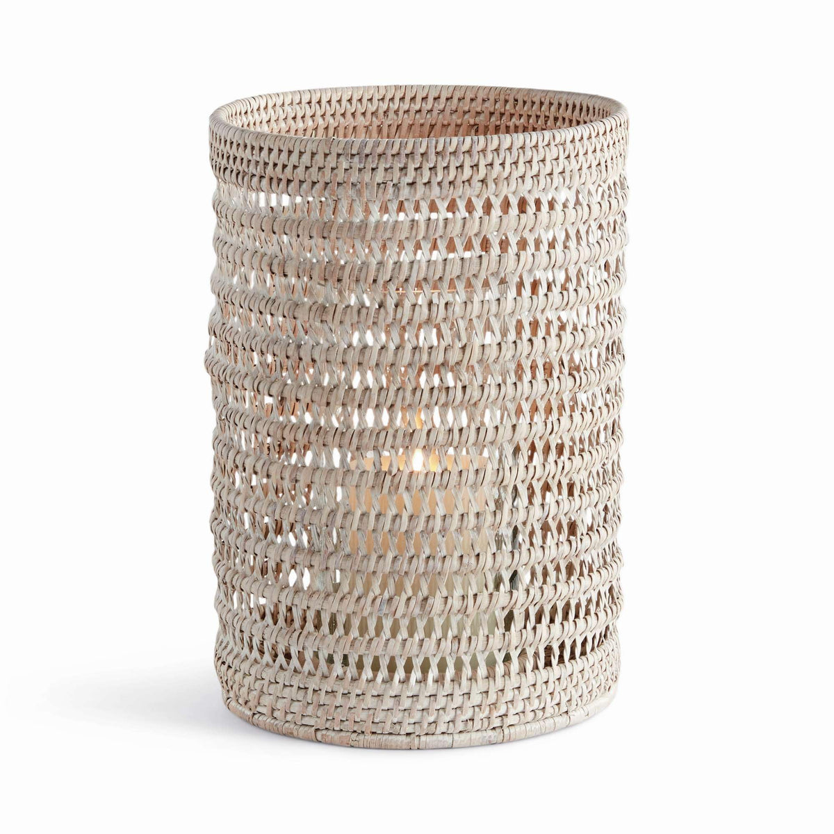 Napa Home & Garden Burma Rattan Hurricane Small Small Brown