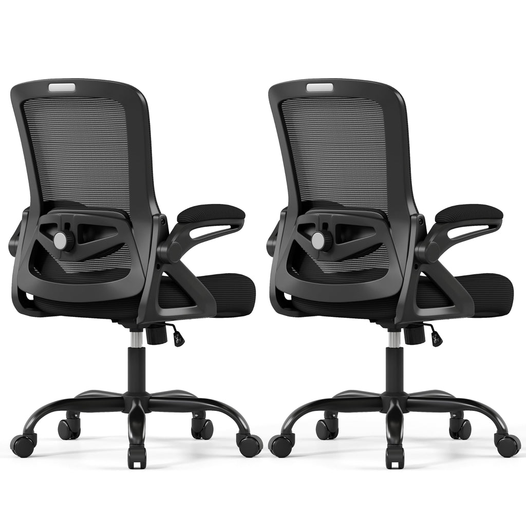 Ergonomic Office Chair Desk Chair with Adjustable Lumbar Support
