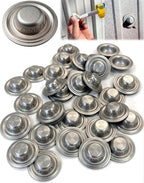 Metal Roof Bolt Caps, No Screw Removal Seals Over Existing Screws Heads Required Watertight Seal for Metal Roofing Protection Against Future Leaks Durable Aluminum Zinc for Home Projects (150)