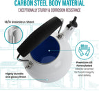 Chantal Tea Kettle, Vintage Series, Enamel on Steel, Whistling (Cobalt Blue)