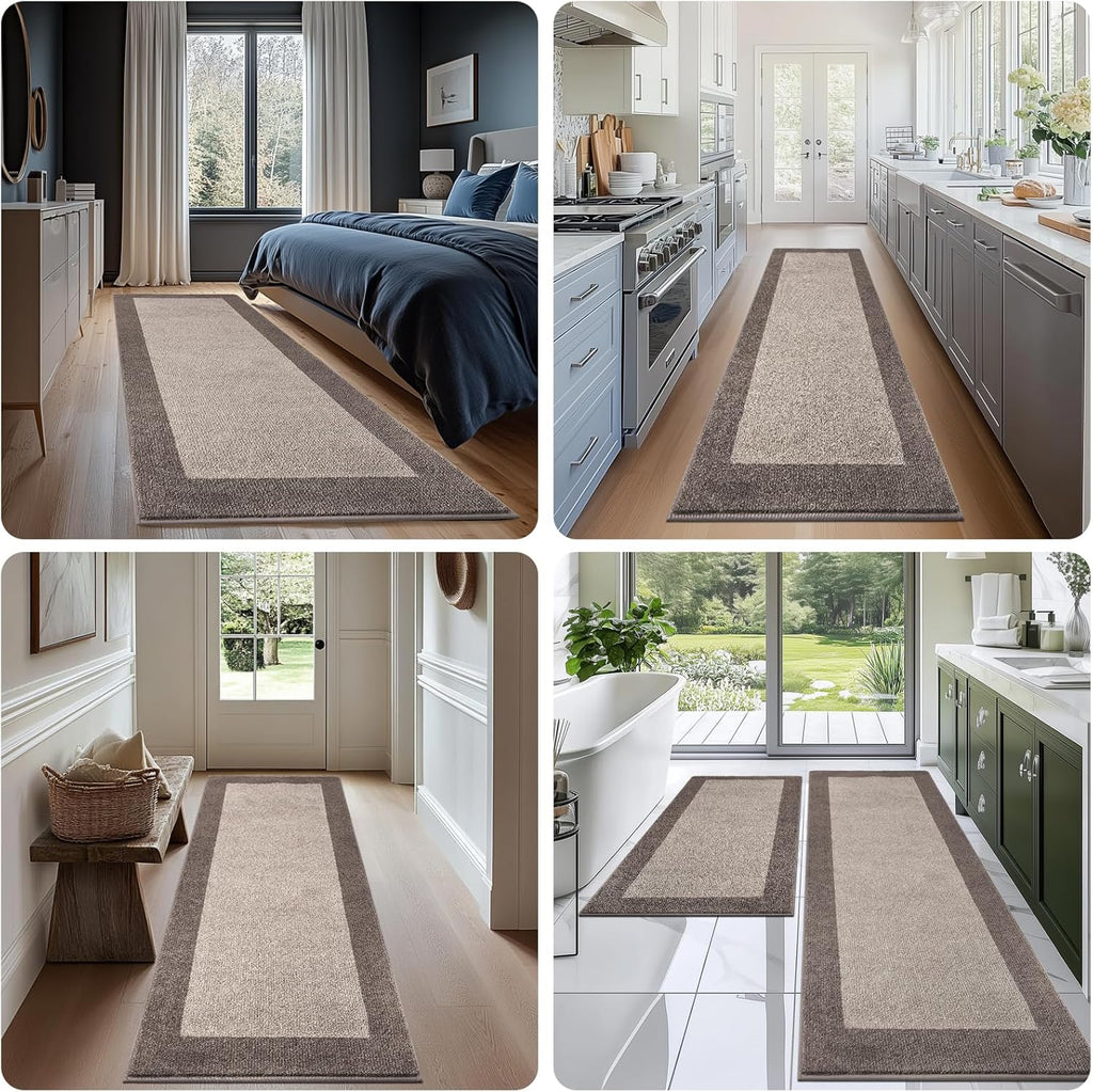 Runner Rug 24" x 96" for Kitchen, Floor, Hallway, Roll Packing