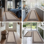 Runner Rug 24" x 96" for Kitchen, Floor, Hallway, Roll Packing