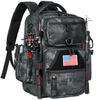 Ghosthorn Fishing Backpack with 3600 Tackle Box Fishing Gear Set Tackle Bag
