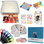 HP Sprocket Select Portable Instant Color Photo Printer for Android and iOS Devices (Eclipse) Zink Paper Bundle