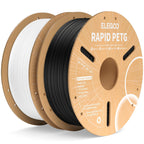 ELEGOO Rapid PETG 3D Printer Filament 1.75mm Black 10KG Bulk