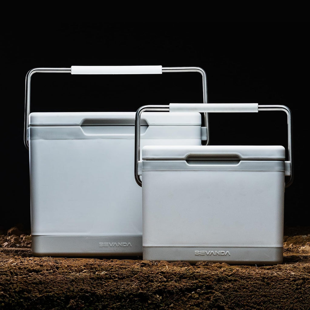 Bevanda - 20qt Verge Insulated Lunch Box - Durable Cooler with Magnetic Ice Packs - Hard Shell Cooler for Jobsite & All Day Temperature Control