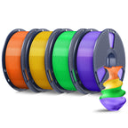 SUNLU PLA Plus Filament 1.75mm, 10KG Bundle, Black & White