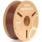ELEGOO Rapid PETG 3D Printer Filament 1.75mm Black 10KG Bulk