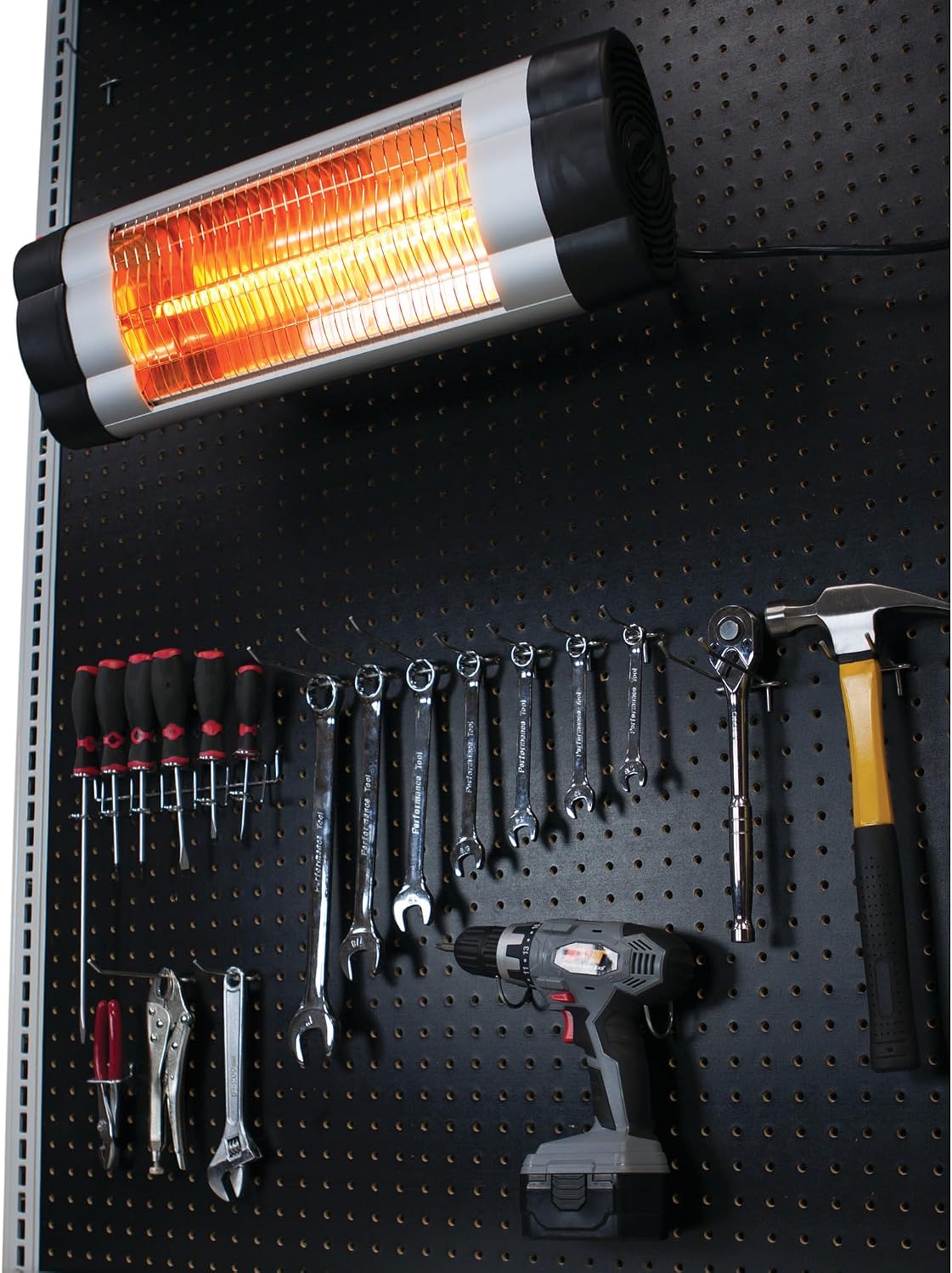 Performance Tool W5008 1500-Watt Infrared Electric Garage Heater