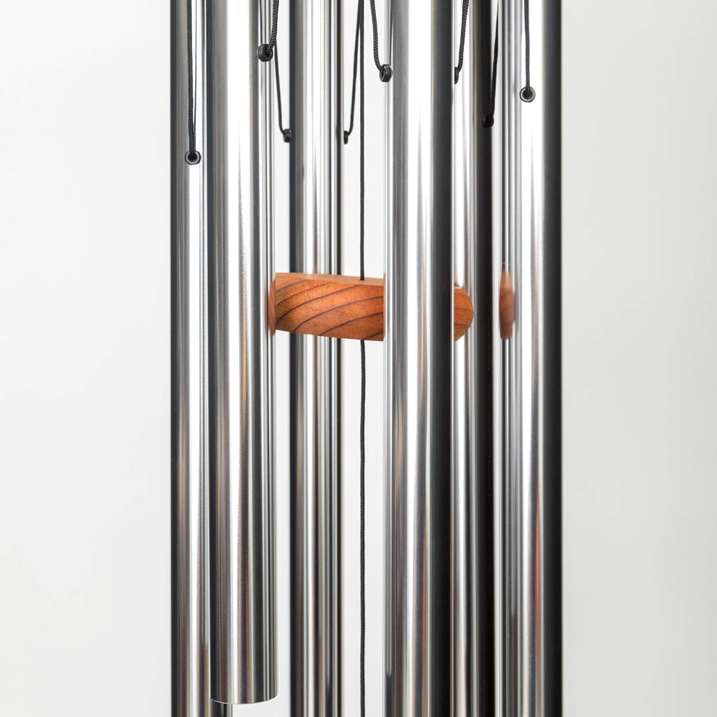 In Loving Memory 35-inch Windchime, Silver w/The Lord is My Shepherd…