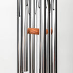 In Loving Memory 42-inch Windchime, Silver w/The Lord is My Shepherd…