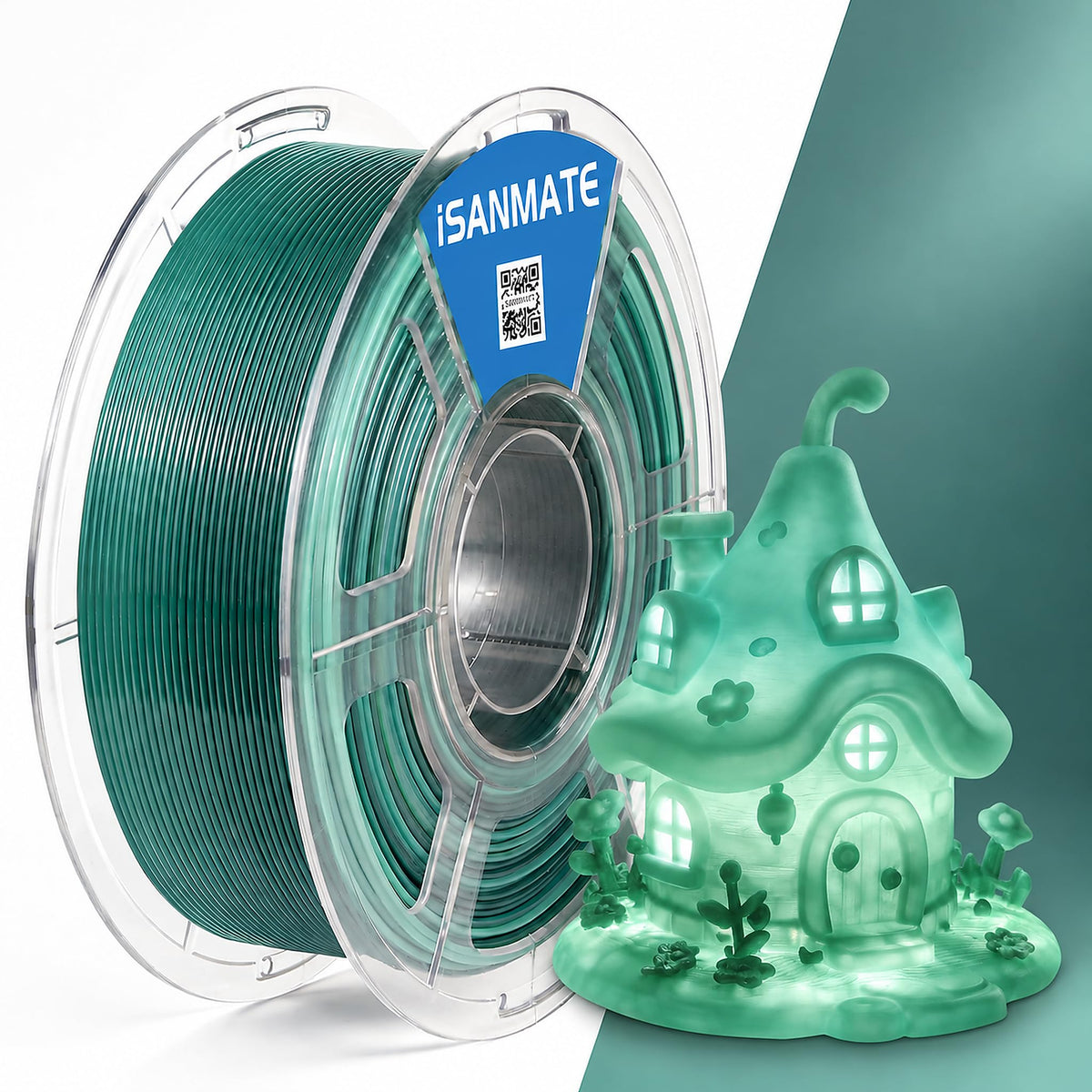 iSANMATE 16KG HF PETG Filament Bundle Multicolor Rapid PETG for Bambu Lab