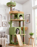 Globlazer S72 Heavy Duty Cat Trees for Large Cats 20 lbs+, Dark Gray