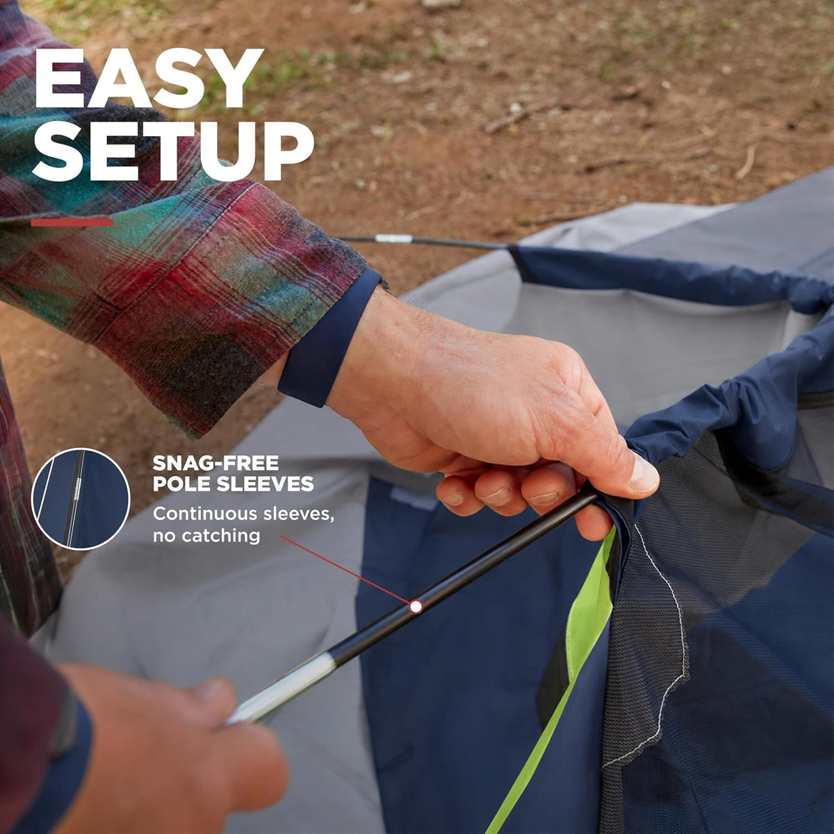 Coleman Sundome Camping Tent with Rainfly, 2/3/4/6 Person Tent Sets Up in 10 Mins, Weatherproof Shelter for Camping, Festivals, Backyard, Sleepovers, & More