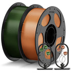 ANYCUBIC PETG Filament 1.75mm, Multicolor Bundle 10KG, Reusable Spool