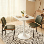 Round Dining Table, 31.5" Tulip Table (Black)