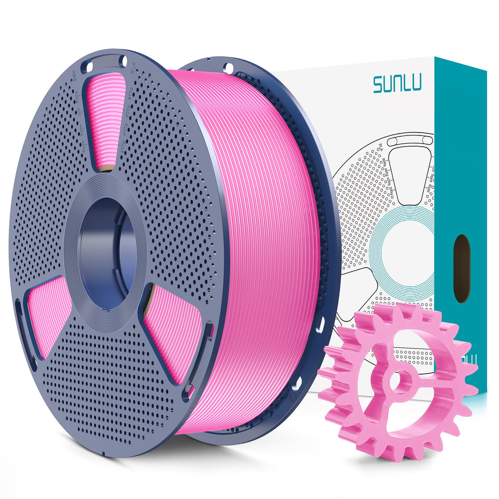 SUNLU PLA+2.0 3D Printer Filament, Multicolor, 10-Pack (10KG)