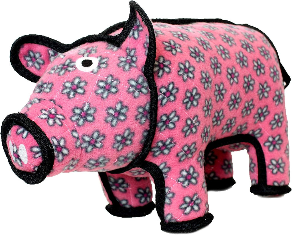 TUFFY® 3 Pack Pig Bear Turtle Ultra Durable Plush Dog Toys